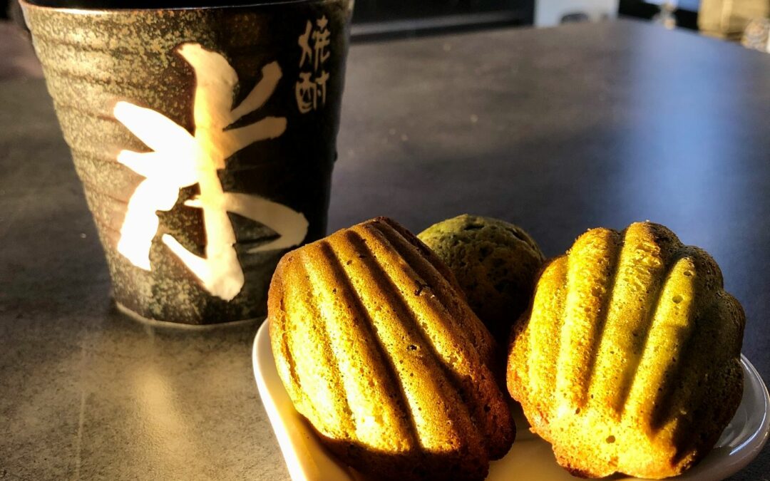 Madeleine au Thé Matcha