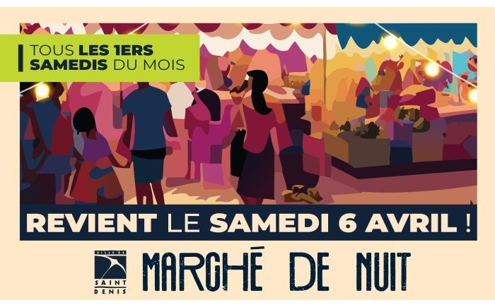 Marché de nuit de Saint-Denis - O'Cha Run y sera présente