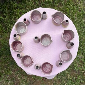 Set Matcha "chawan à bec et Naoshi" 9 pièces uniques