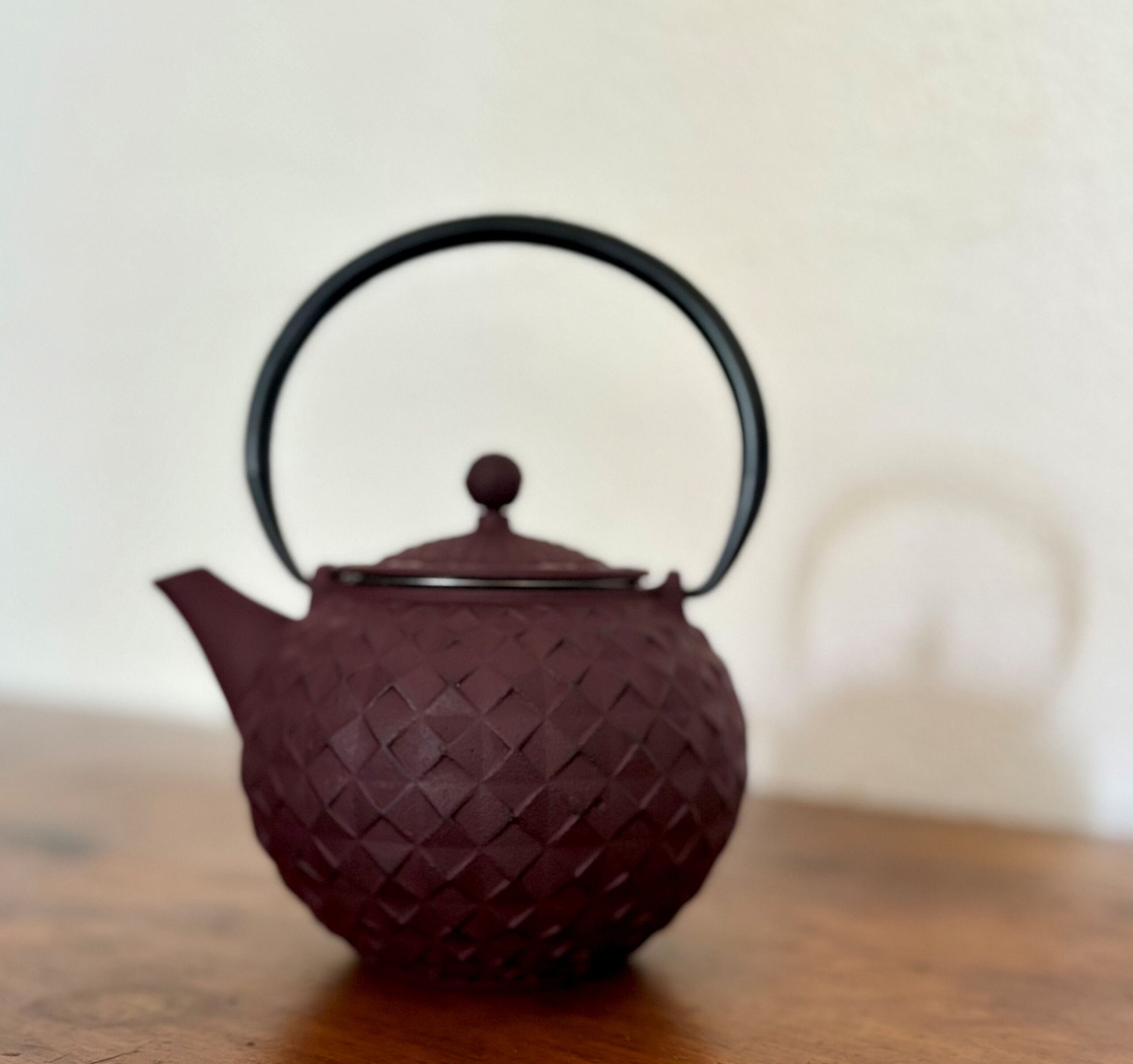 Théière Sakaï rouge bordeaux