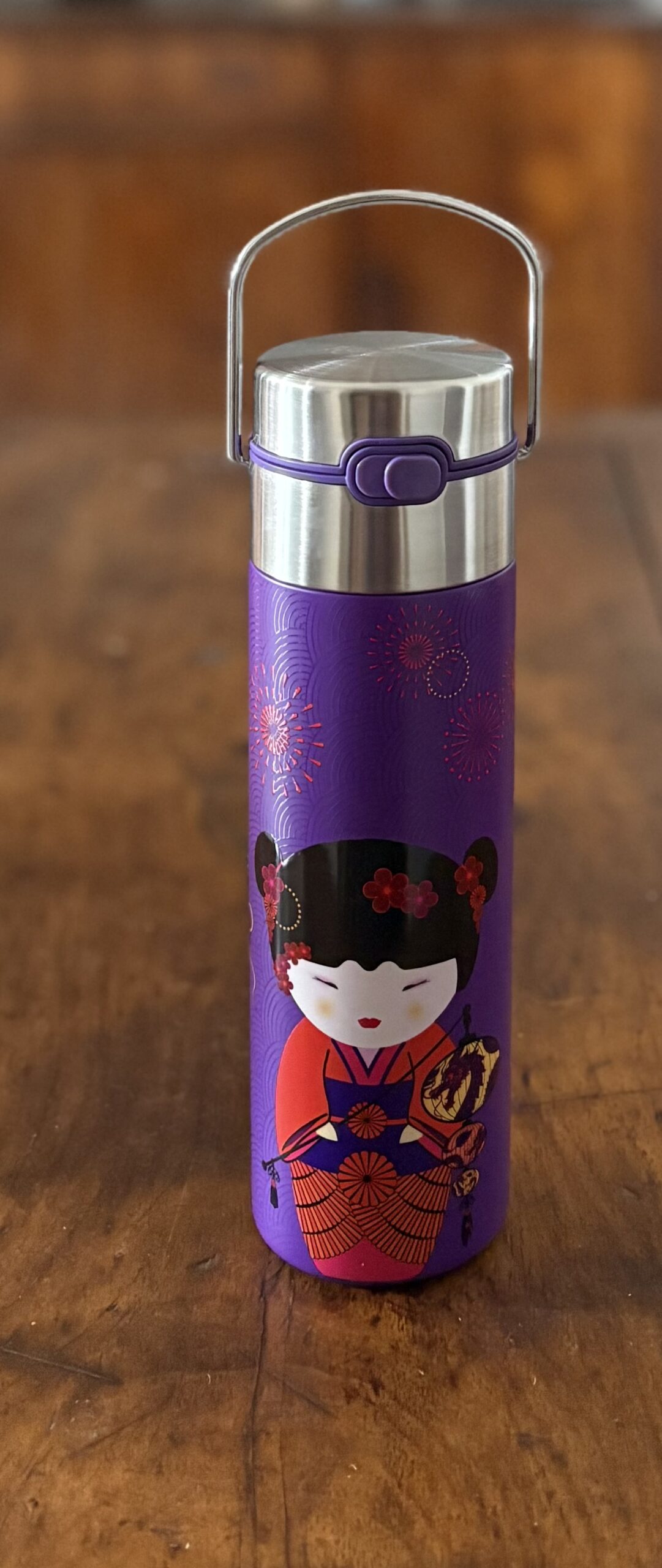 Infuseur en inox isotherme New Little Geisha Fire