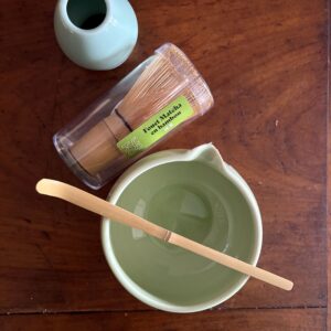 Set à matcha vert 4 pièces